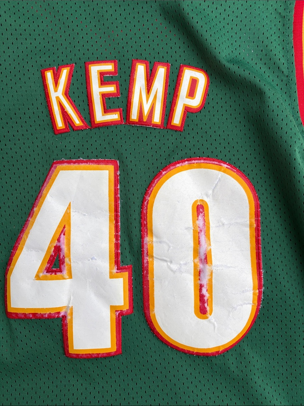 Shawn Kemp Sonics jersey 44 Large - Picture 8 of 8